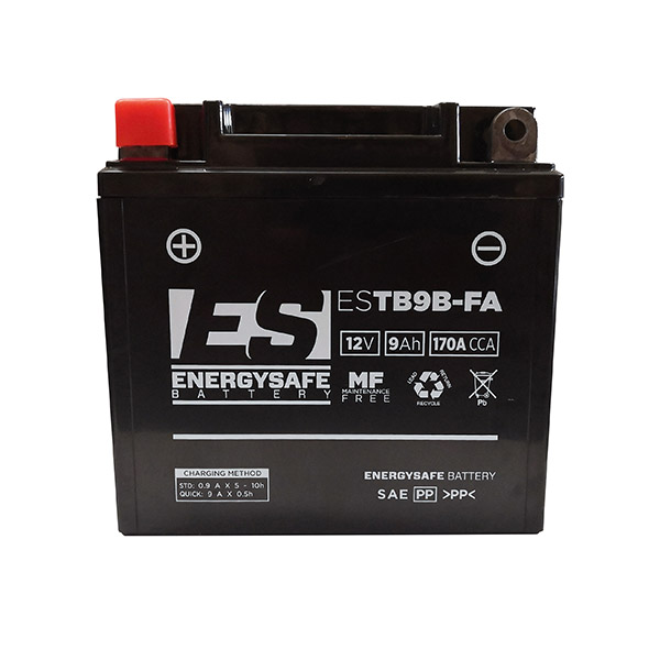 BATTERIA ENERGYSAFE ESTB9B FA 12V/9AH (SIGILLATA ATTIVATA-FACTORY SEALED)