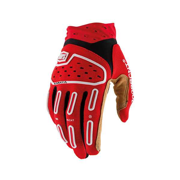 GUANTI 100% AIRMATIC 2 RED/BLACK (M)