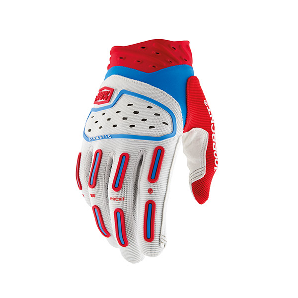 GUANTI 100% AIRMATIC 2 RED/WHITE/BLUE (M)