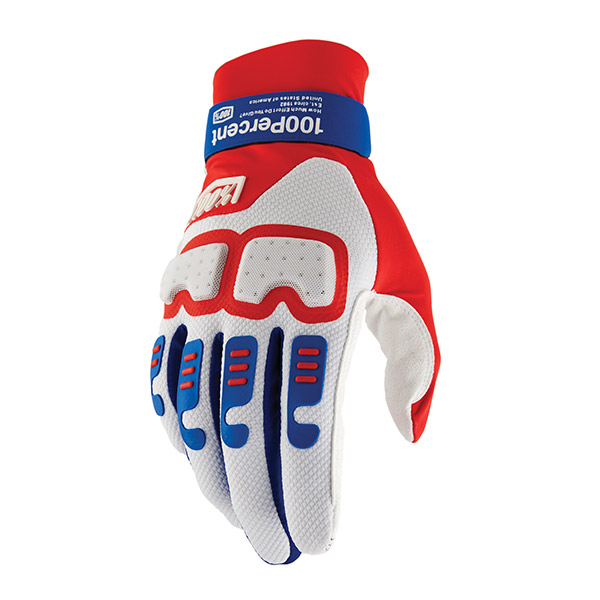 GUANTI 100% LANGDALE RED/WHITE/BLUE (XXL)