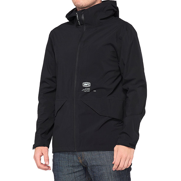 GIUBBINO 100% HYDROMATIC PARKA BLACK (TAGLIA S)