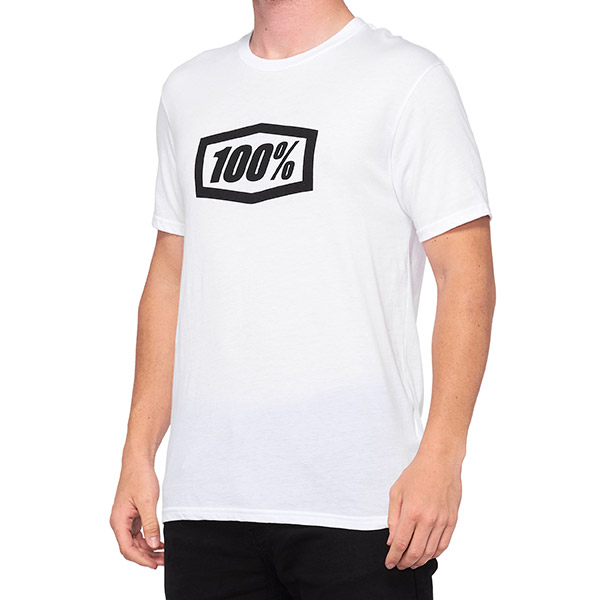 T-SHIRT 100% ESSENTIAL WHITE (TAGLIA XL)
