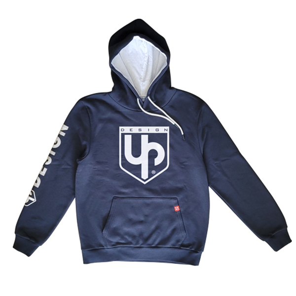 FELPA UP DESIGN CON CAPPUCCIO (TAGLIA S)