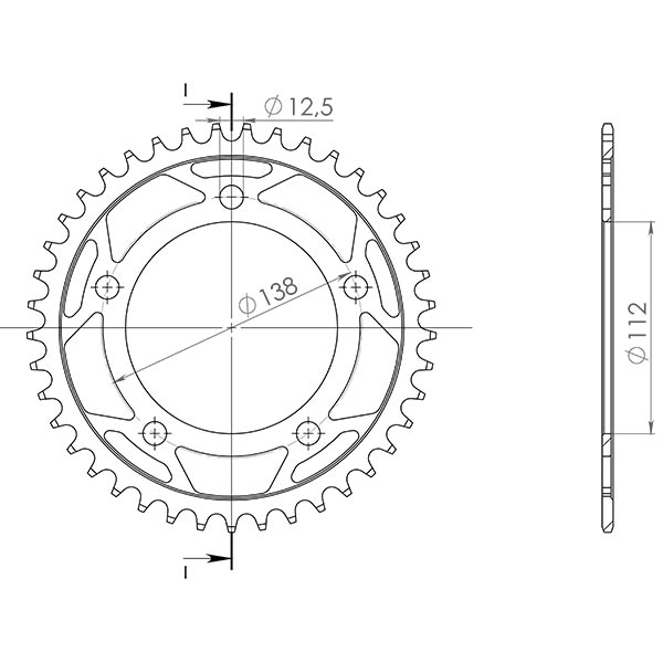 CORONA IN ACCIAIO P520 - Z41 (DIS.00008)