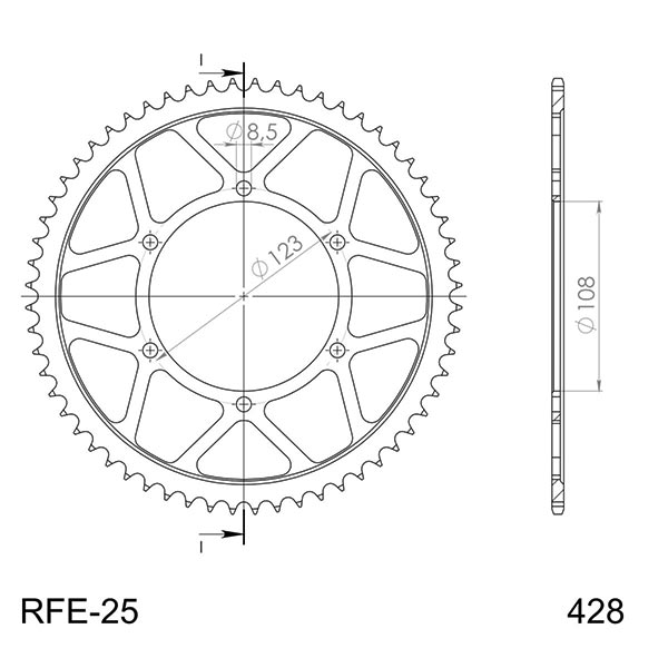 CORONA IN ACCIAIO P428 - Z60 (DIS.00034)