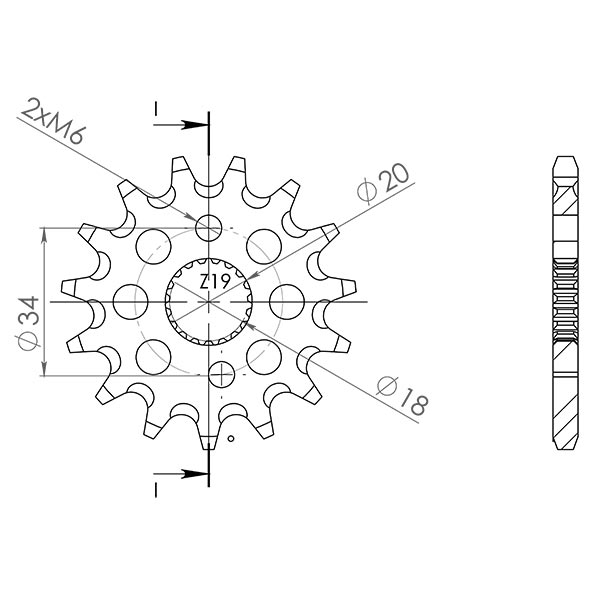 PIGNONE P420 - Z15 (DIS.00511)