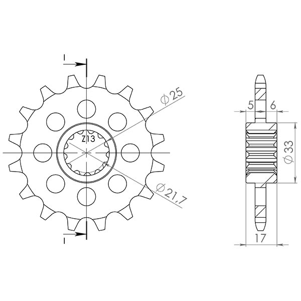 PIGNONE P520 - Z15 (DIS.00518)