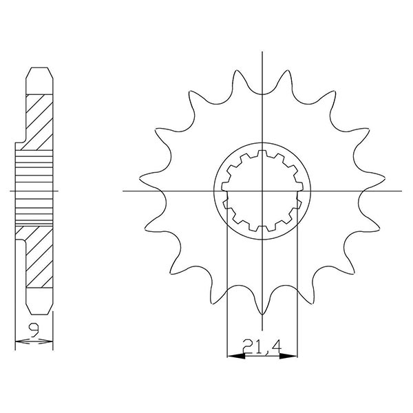 PIGNONE P520 - Z14 (DIS.00520)