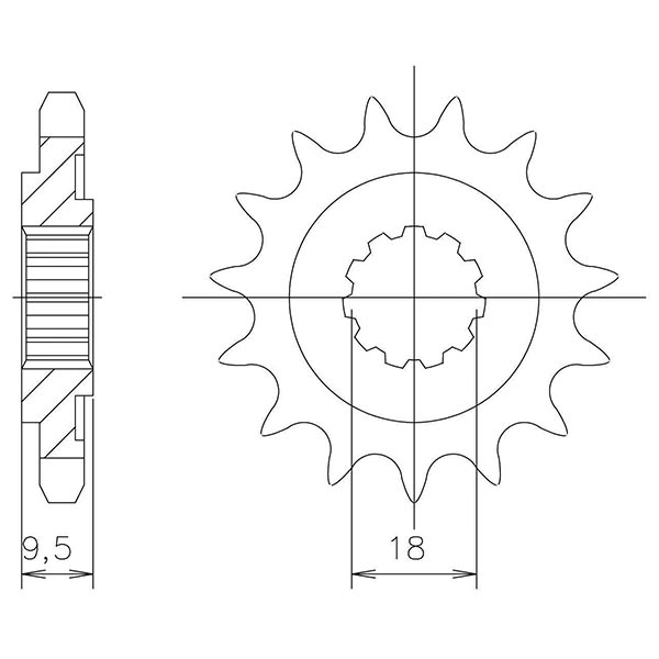 PIGNONE P520 - Z14 (DIS.00524)