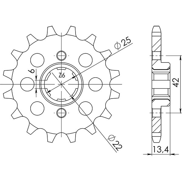 PIGNONE P525 - Z16 (DIS.20404)