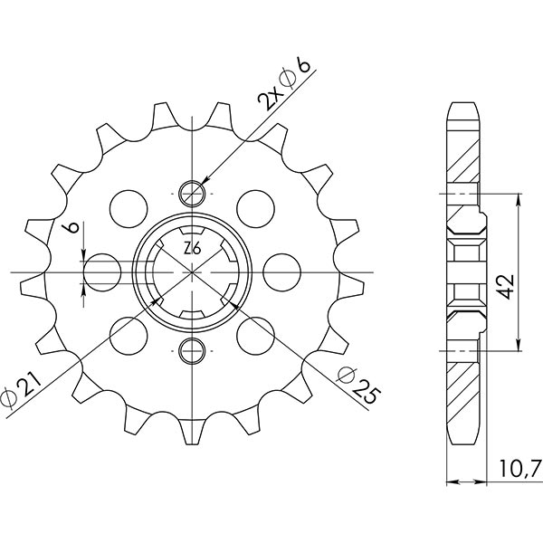 PIGNONE P530 - Z16 (DIS.20505)