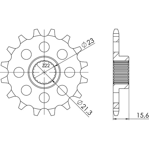 PIGNONE P520 - Z15 (DIS.21504)