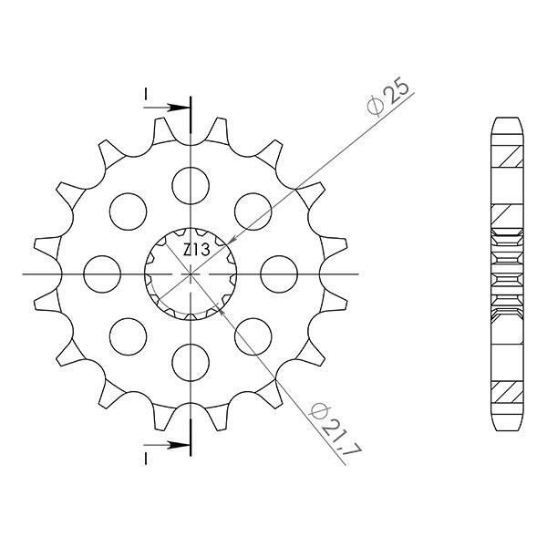 PIGNONE P532 - Z15 (DIS.22800)