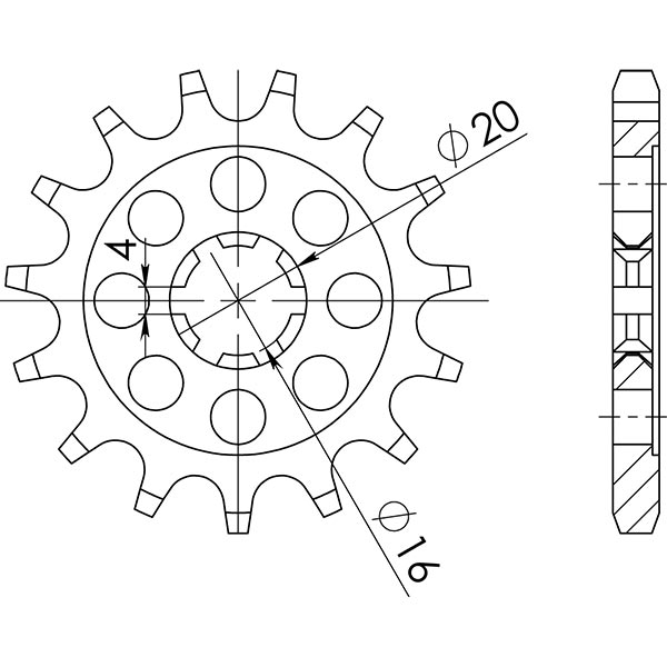 PIGNONE P428 - Z14 (DIS.24100)