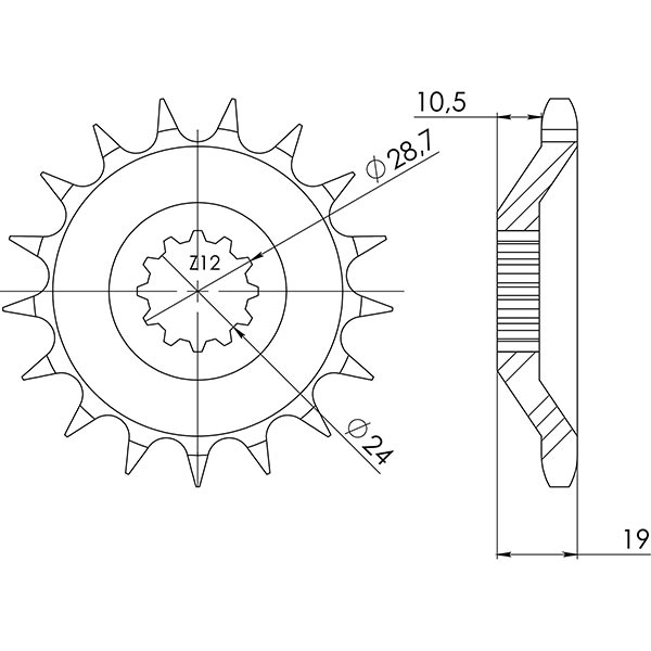 PIGNONE P530 - Z15 (DIS.24805)