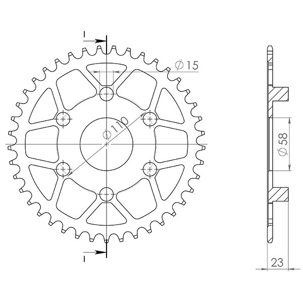 CORONA IN ACCIAIO P520 - Z40 (DIS.35206)