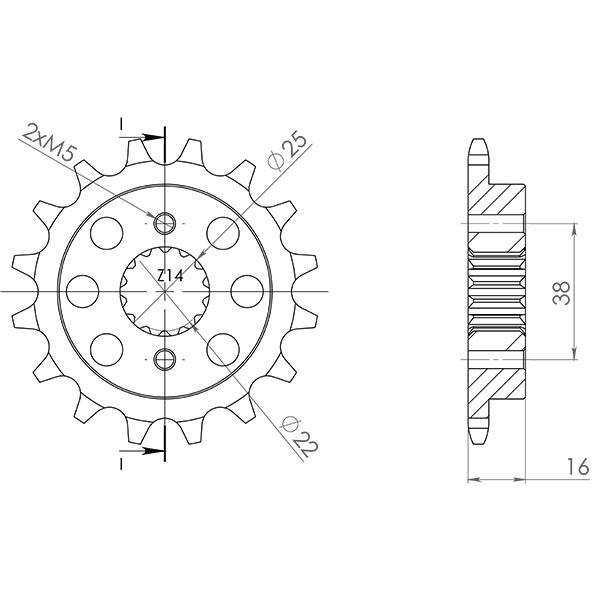 PIGNONE P520 - Z15 (DIS.52604)