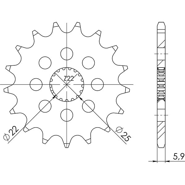 PIGNONE P520 - Z14 (DIS.61201)