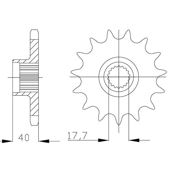 PIGNONE P420 - Z17 (DIS.94113)