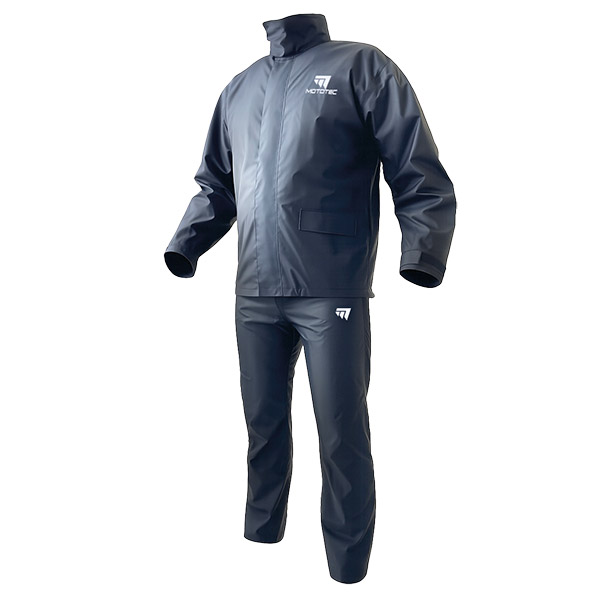 SET ANTIPIOGGIA MOTOTEC PERFECT DRY NERO (GIACCA E PANTALONI) - TAGLIA XXL