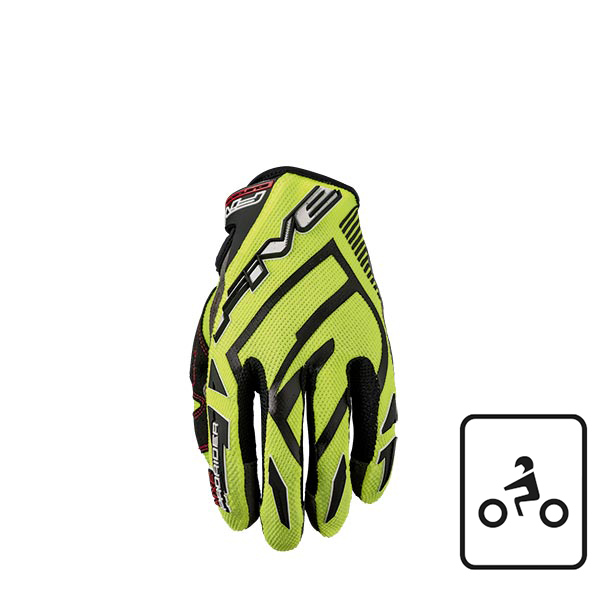 GUANTI FIVE MXF PRORIDER S FLUO YELLOW (XL)