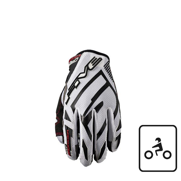 GUANTI FIVE MXF PRORIDER S WHITE (L)