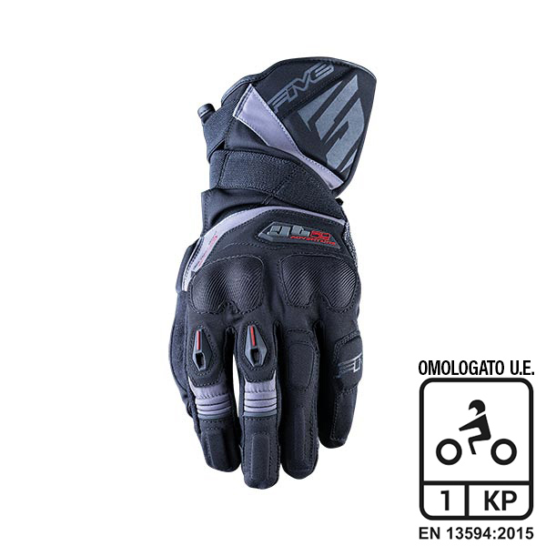 GUANTI FIVE GT2 WR BLACK (S)