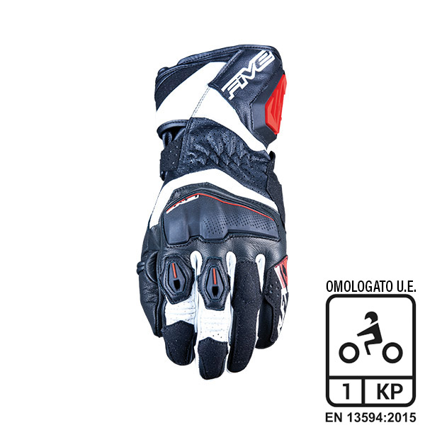 GUANTI FIVE RFX4 EVO BLACK/WHITE/RED (XXXL)