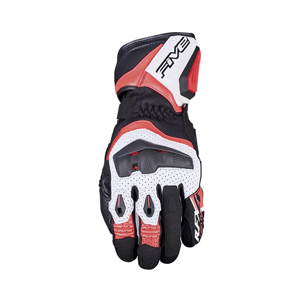 GUANTI FIVE RFX4 EVO AIRFLOW WHITE / FLUO RED (XXXL)