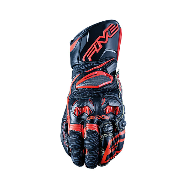 GUANTI FIVE RFX RACE BLACK/RED (S)